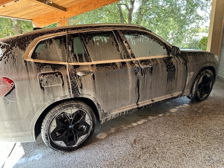 Nettoyage extérieur bmw x3 bordeaux